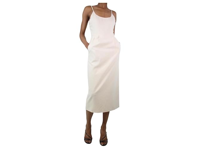 Autre Marque Beige Rhode dress - size XS Cream Silk  ref.1199619
