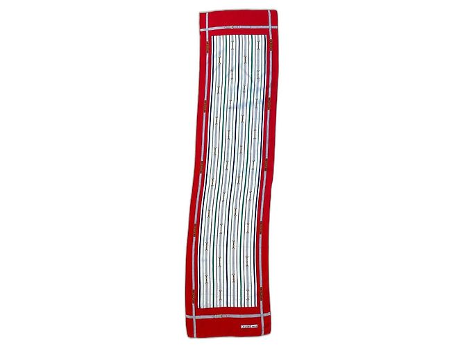 Sciarpa in seta stampata Céline Multicolore 