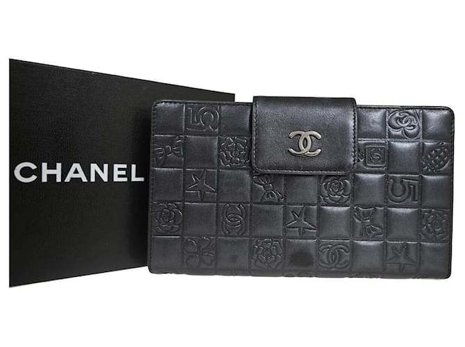 Chanel - Black Leather  ref.1199850