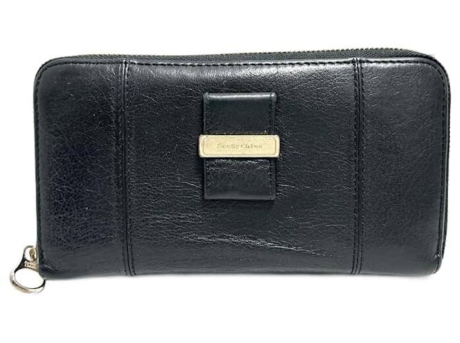 See by Chloé SEE BY CHLOE Black Leather  ref.1199868