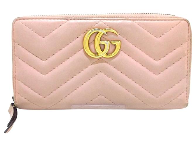 Gucci GG Marmont Cuir Rose  ref.1199991