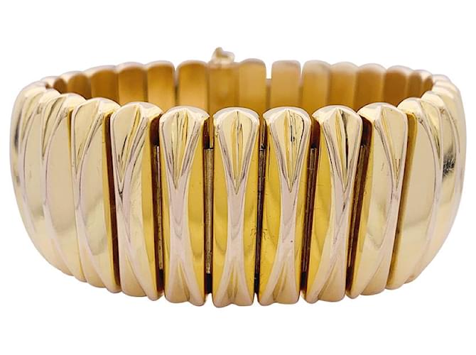 inconnue Vintage yellow gold bracelet.  ref.1200060