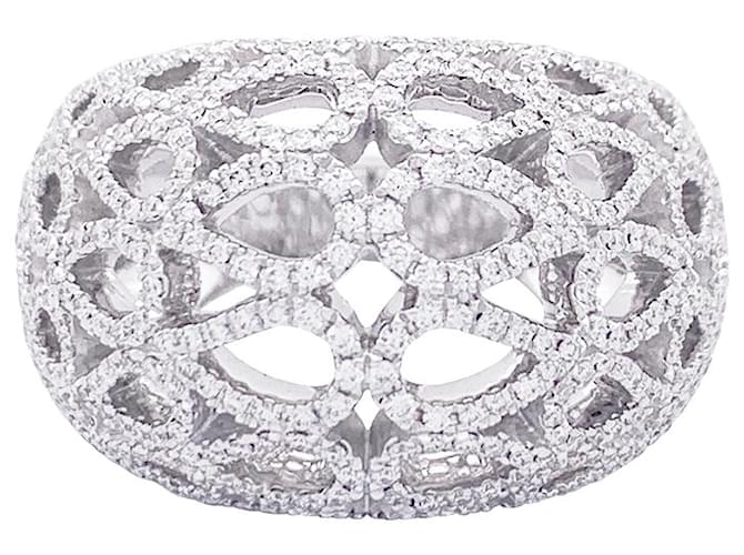 Bucherer “Lacrima” ring white gold, diamants. Diamond  ref.1200072