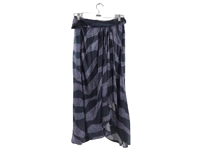 Isabel Marant silk skirt Blue  ref.1200084
