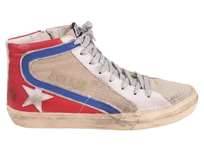 Golden Goose Leather sneakers Multiple colors  ref.1200093