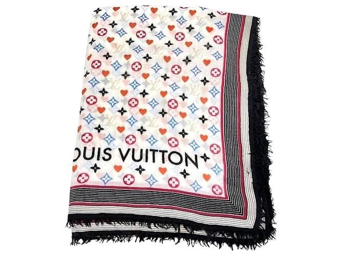 Louis Vuitton Monogram Multiple colors Wool  ref.1200231