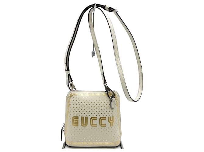 Gucci Blanco Cuero  ref.1200246