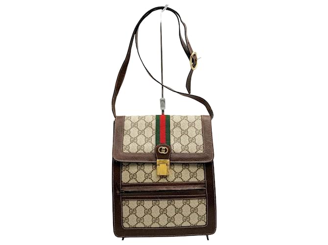 Gucci Ophidia Brown Leather  ref.1200260