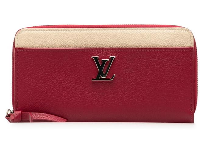 Zippy Louis Vuitton Lockme Red Leather  ref.1200264