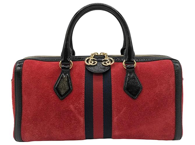 Gucci Ophidia Suede Rouge  ref.1200296