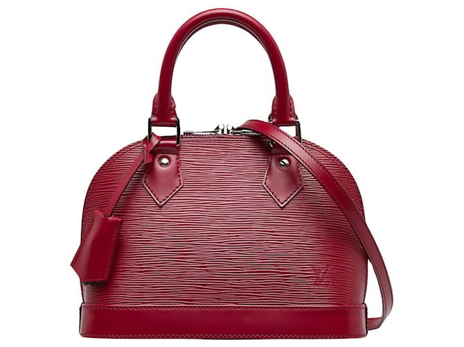 Louis Vuitton Alma BB Red Leather  ref.1200316