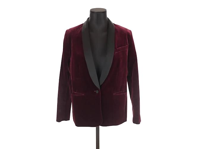 Autre Marque chaqueta de algodón Roja  ref.1200350