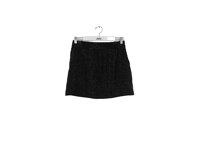 Autre Marque Mini falda negra Negro Sintético  ref.1200377