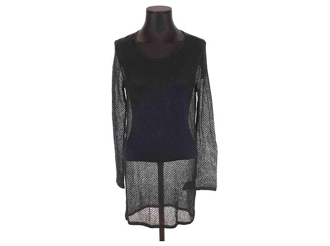 Saint Laurent Top negro