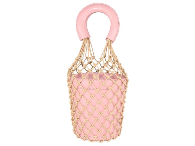 Staud Bolsa Balde Mini Moreau Rosa