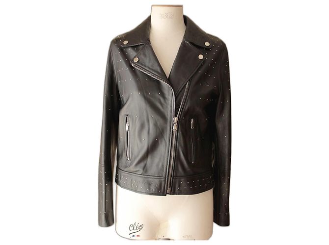 Zapa studded lambskin leather perfecto