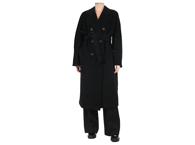 Cappotto Nero Donna Max Mara Wool Coat Cappotti Donna Cappotto