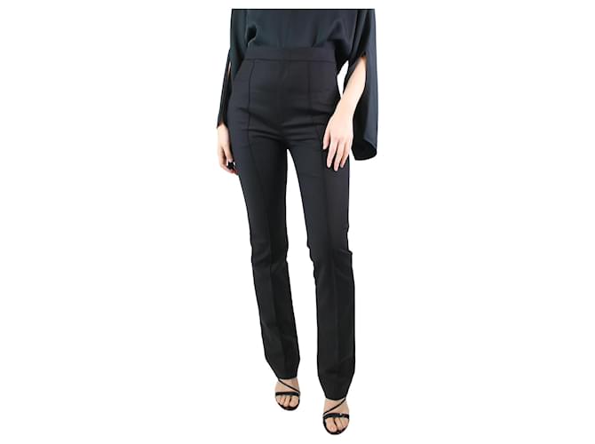Isabel Marant Black tailored trousers - size UK 10 Cotton  ref.1200593