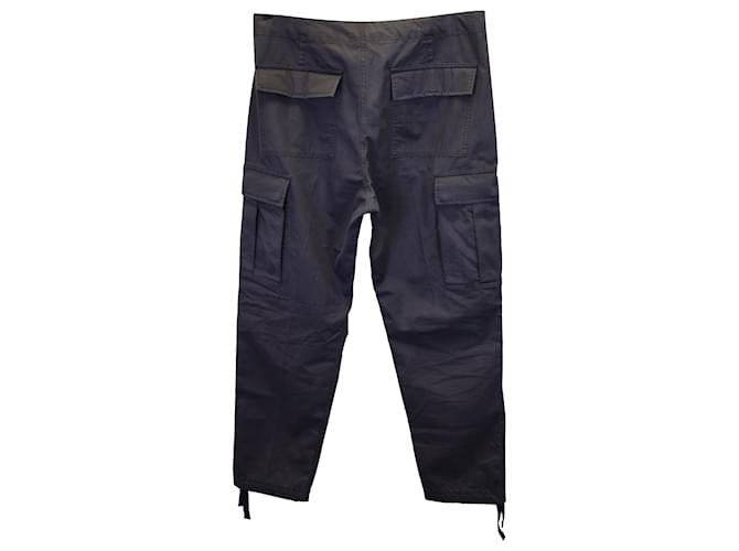 Pantaloni cargo Tom Ford in cotone nero  ref.1200879