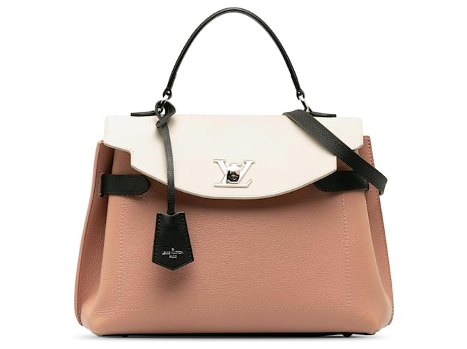 Louis Vuitton Pink Lockme Ever MM Leather Pony-style calfskin  ref.1201022