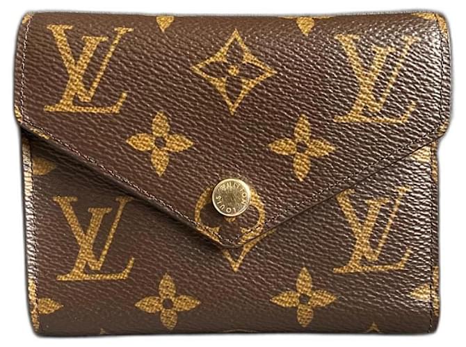 Louis Vuitton Victorine Wallet Brown Cloth  ref.1201129