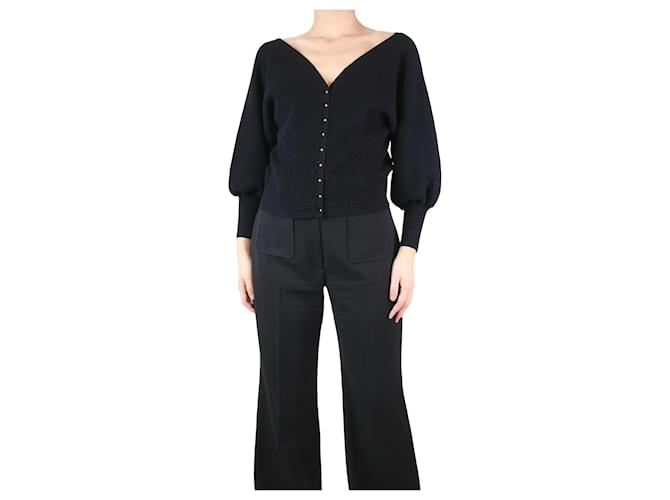 Ba&Sh Black cardigan - size S Cotton  ref.1201253