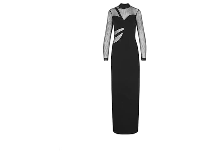Anne Fontaine Dresses Black Polyester  ref.1201265