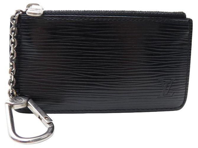 LOUIS VUITTON KEY RING POCHETTE KEYS LEATHER EPI LEATHER WALLET KEY HOLDER