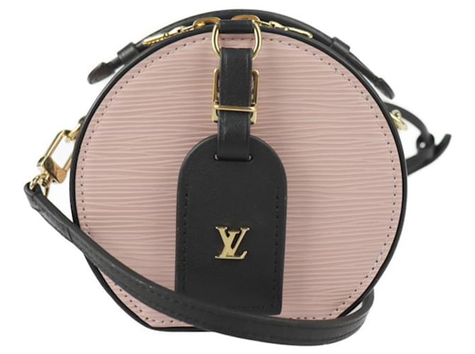 Louis Vuitton Mini boite chapeau Rosa Cuero  ref.1201548