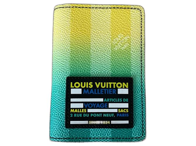 Louis Vuitton Organizer de poche Multicor Lona  ref.1201564