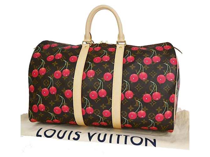 Louis Vuitton Keepall 45 Brown Cloth  ref.1201568