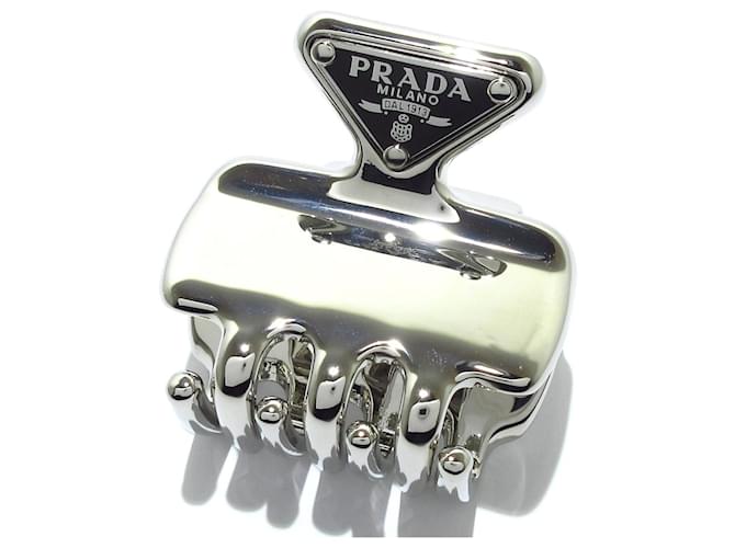 Prada Prata Metal  ref.1201576