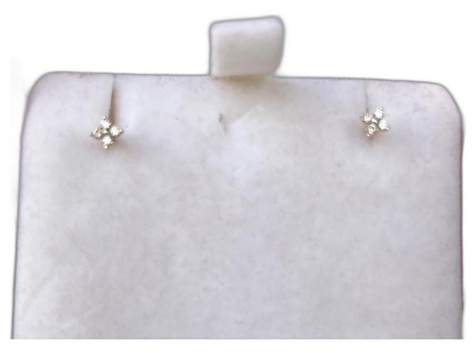 Autre Marque quadri 18K ORECCHINI IN ORO Gold hardware