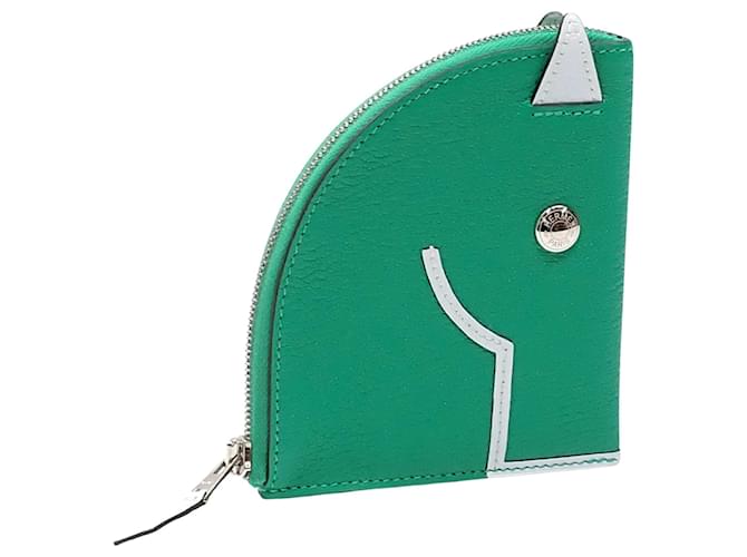 Hermès Paddock Green Leather  ref.1201715