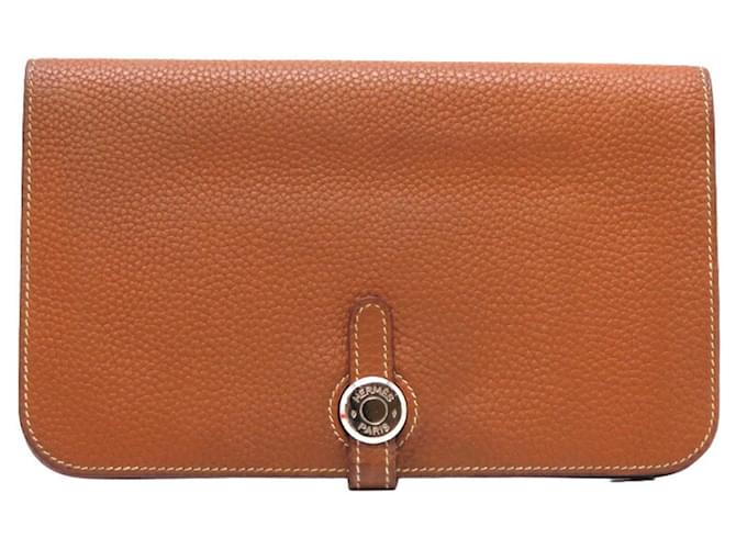 Hermès Dogon Brown Leather  ref.1201731