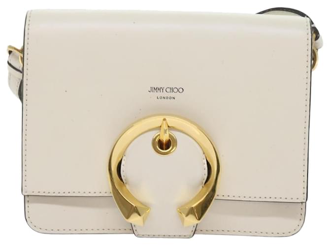 Jimmy Choo Madeline White Leather  ref.1201732