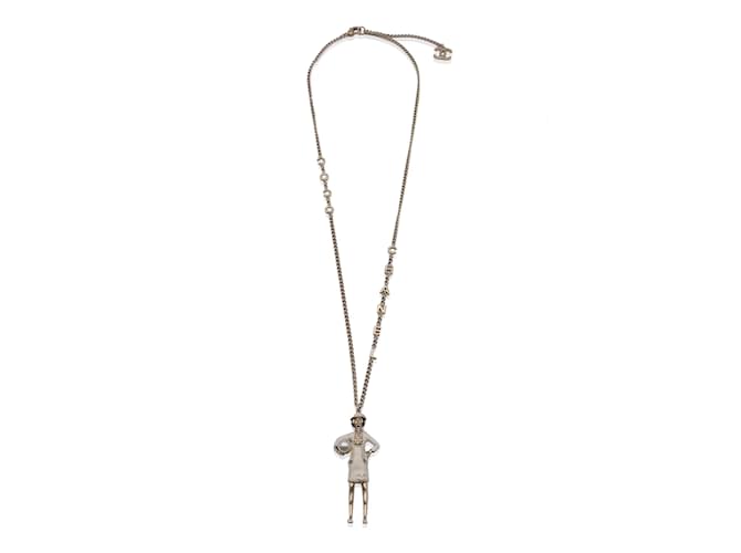 Mademoiselle Chanel necklace Golden Metal  ref.1201850