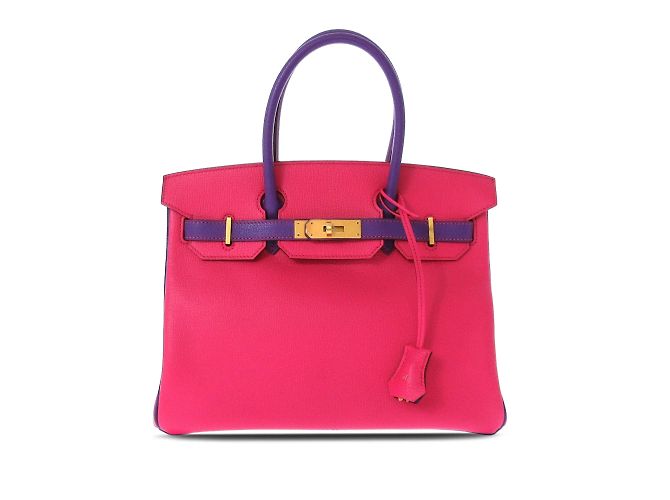 Hermès Borse HERMES Birkin 30 Rosa Pelle