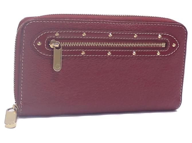 Louis Vuitton Zippy Red Leather  ref.1202121