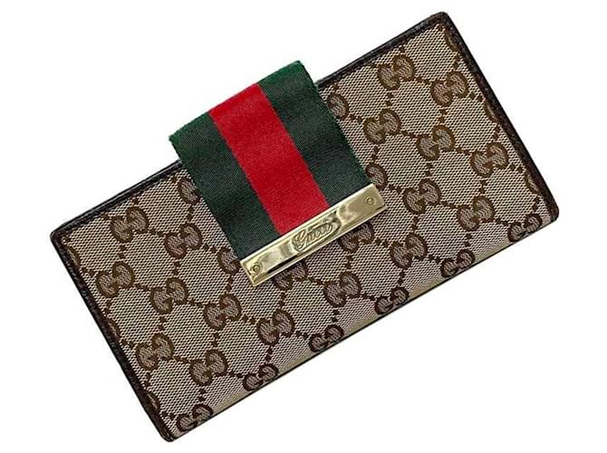 Gucci Ophidia Toile Camel  ref.1202214