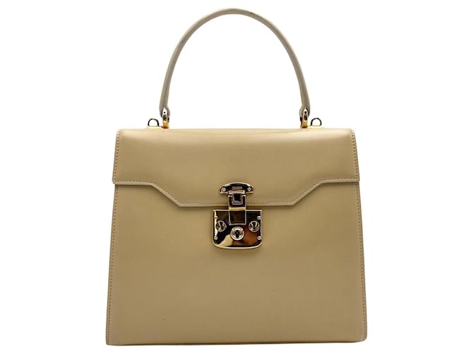 Gucci Lady Lock Beige Pelle  ref.1202256