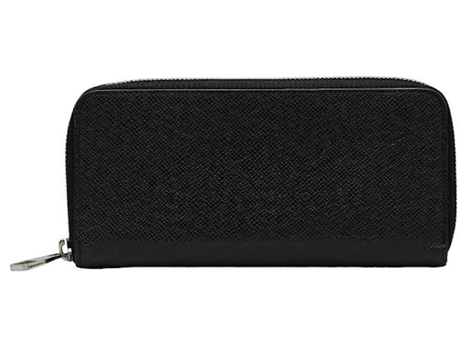 Louis Vuitton Zippy Wallet Cuir Noir  ref.1202346