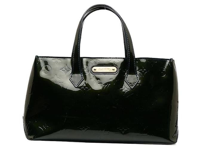 Louis Vuitton Wilshire Green Patent leather  ref.1202359