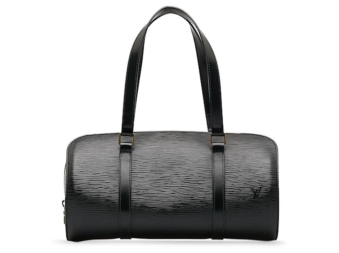 Louis Vuitton Soufflot Black Leather  ref.1202383