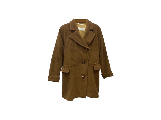 Max Mara Brown Wool Jacket M