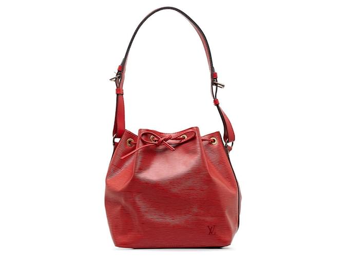 Noe Louis Vuitton Petit Noé Cuir Rouge  ref.1202551