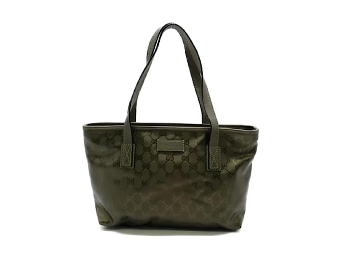 Gucci GG Imprime Tote Bag 211138 Brown Cloth  ref.1202614