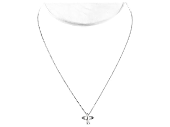 Croix d'oiseau Tiffany & Co Argent Argenté  ref.1202767