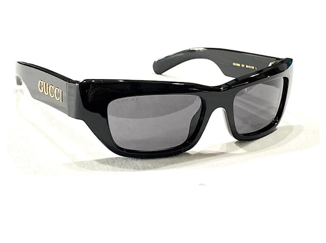 Gucci occhiali da sole Nero Plastica  ref.1202773