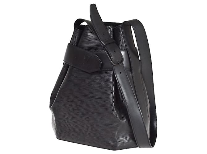 Louis Vuitton Sac d'epaule Cuir Noir  ref.1202903